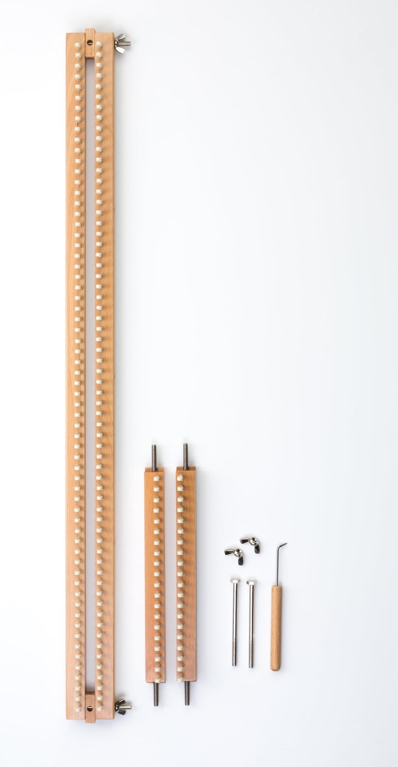 Authentic Knitting Board 28" Knitting Board Loom, Adjustable, 168 pegs, 100% Hardwood - Image 4